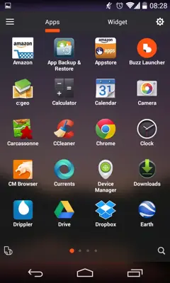 Buzz Launcher android App screenshot 4